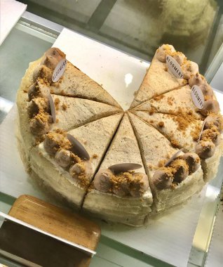 Peynirli kek milli krep lotus