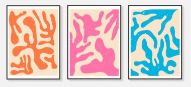 Tasarımınız için resim çerçeveleri, soyut vektör arkaplanı