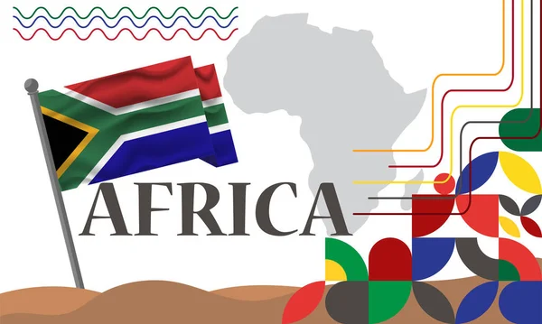 Afrique Sud Journée Réconciliation Contexte Conception Pour Moment Salutation — Image vectorielle