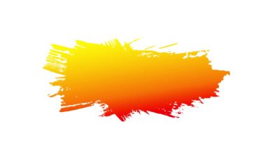 Beyaz arkaplanda soyut renkli hareket noktası