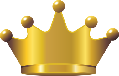 Taç simgesi, vektör illüstrasyonu