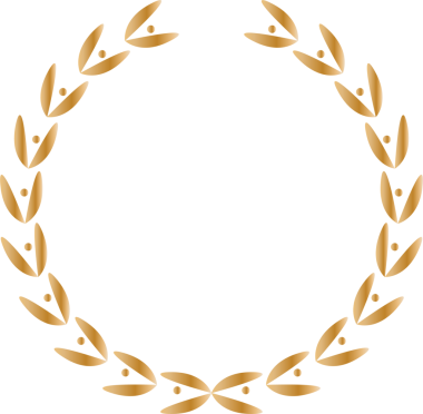 Defne yaprakları çerçeve siyah arkaplan üzerinde izole