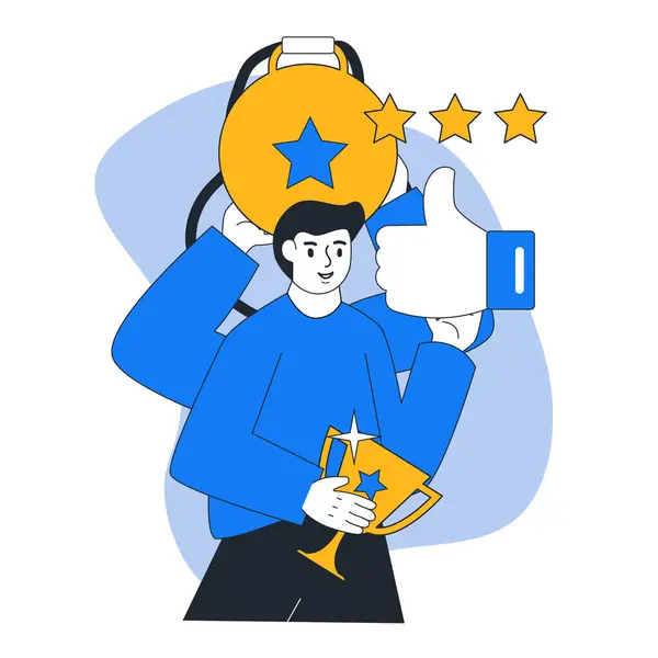 Grafik çubuğuna tırmanan işadamlarının vektör çizimi. kavram krizi ekonomisinde