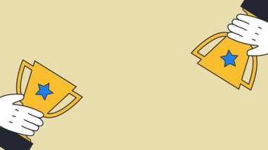 Altın madalyalı bir iş adamı.