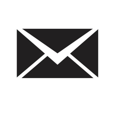 Web, bilgisayar ve mobil uygulama için zarf simgesi, e- posta simgesi vektörü