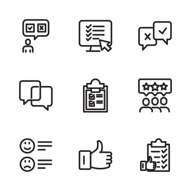 Sosyal ortam simgesi vektör tasarımı