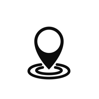 konum simgesi. konum simgesi vektör simgesi