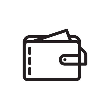 M-cüzdan kredi kartı vektör simgesi