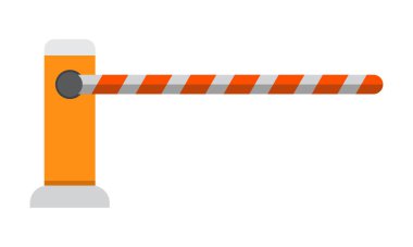 Moda tasarımındaki bariyer simgesi arka planda izole edildi. Web sitesi