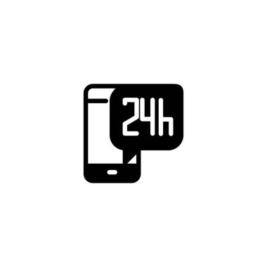 akıllı cep telefonu simgesi. düz dizayn. vektör illüstrasyonu.