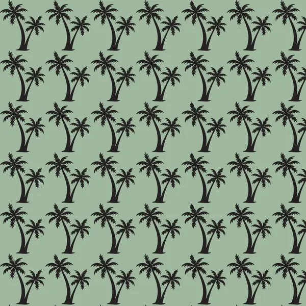 Palmiye ağaçları vektör deseni
