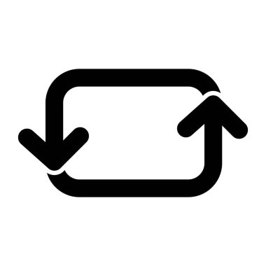 Ok simgesi. vektör illüstrasyonu