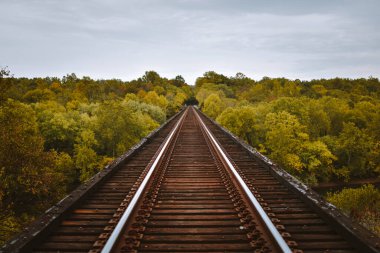 Railroad crossing the Potomac River in Shepherdstown, West Virginia