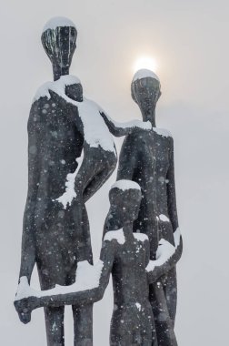 1942 yılında Novi Sad 'da Sırplar, Yahudiler ve Romanlar' a yapılan baskının kurbanları anısına.