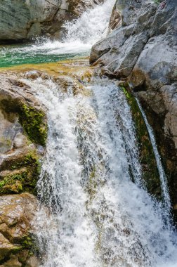 Yunanistan 'ın Litochoro kasabası yakınlarındaki Olimpos Dağı' nda 