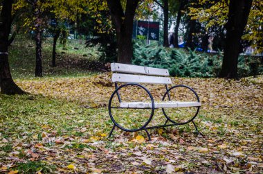 Timisoara, Romania - October 29, 2016: City park in Romania.