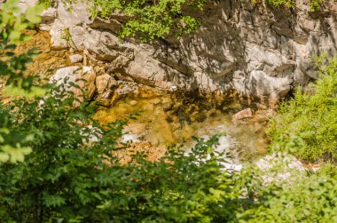 Yunanistan 'ın Litochoro kasabası yakınlarındaki Olimpos Dağı' nda 