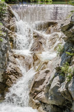 Yunanistan 'ın Litochoro kasabası yakınlarındaki Olimpos Dağı' nda 
