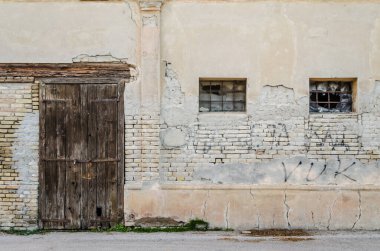 Srbobran is a town in Serbia. A view of the courtyard and the mill building in Srbobran.