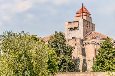 Belgrade, Serbia - July 29, 2014: The Old Fortress on Kalemegdan in the capital of Serbia, Belgrade. clipart