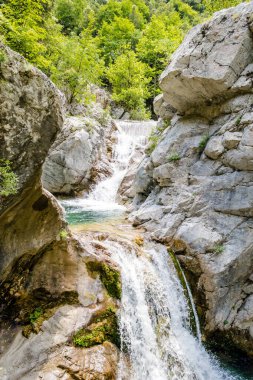 Yunanistan 'ın Litochoro kasabası yakınlarındaki Olimpos Dağı' nda 