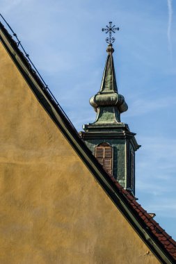 Petrovaradin Eski Kenti'nden St. George, Sırbistan.