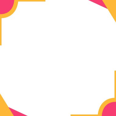 Çevrimiçi reklam için Sosyal Medya Postası şablonu. Basit soyut modern zarif çerçeve kenarı.