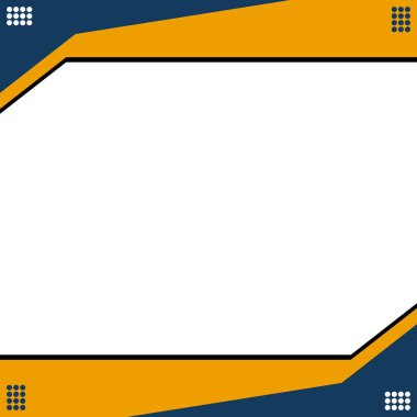 Çevrimiçi reklam için Sosyal Medya Postası şablonu. Basit soyut modern zarif çerçeve kenarı. Dijital pankart tasarımı