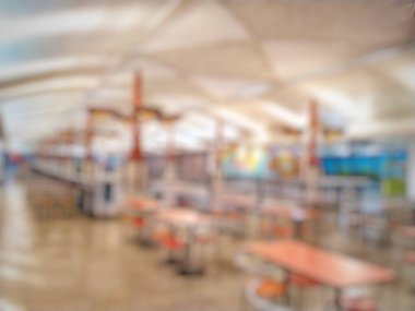 Arkaplan için mağazanın içindeki soyut bulanıklık ve defocus alışveriş merkezi. İş ve reklam için bulanık arkaplan