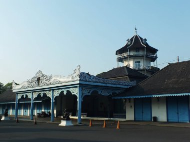 Surakarta, Central Java, Indonesia May 14, 2024. Historical Building of Kasunanan Surakarta Hadiningrat Palace. This palace is a fragment of the Mataram Kingdom clipart