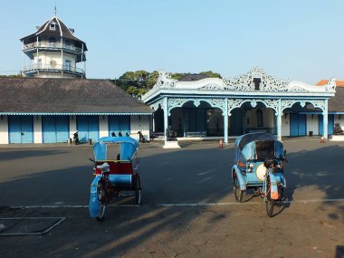 Surakarta, Merkez Java, Endonezya 14 Mayıs 2024. Kasunanan Surakarta Hadingrat Sarayı Tarihi Binası. Bu saray Mataram Krallığının bir parçası.