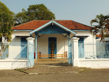 Surakarta, Merkez Java, Endonezya 14 Mayıs 2024. Kasunanan Surakarta Hadingrat Sarayı Tarihi Binası. Bu saray Mataram Krallığının bir parçası.