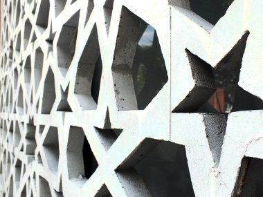 Beton beton desenli arka plan dokusu. Monokrom rengi. Uzayı metin için kopyala. Mimari ve iç tasarım kavramı