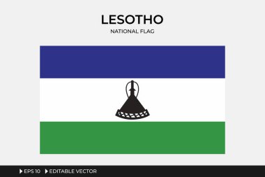 Lesotho İllüstrasyon Bayrağı