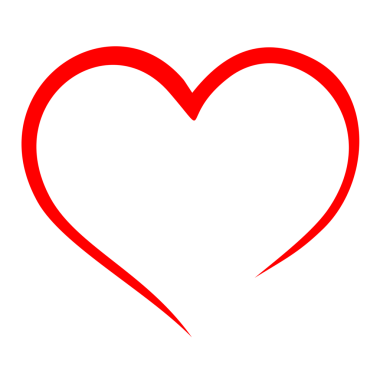 Kırmızı Hat Aşk Kalbi