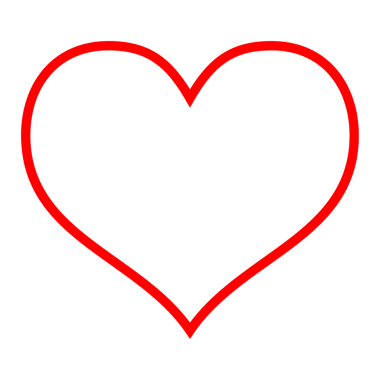 Kırmızı Hat Aşk Kalbi
