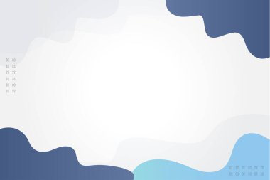 Soyut Süslü Mavi Arkaplan