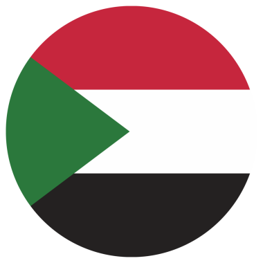 Şeffaf Arkaplanı Olan Filistin Yuvarlak Bayrağı