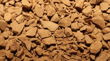 Tam ekran tahıllı kahve. yakın plan.