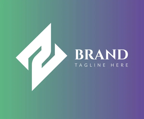 List Logo Ikona Projektowania Elementów Szablonu Kreatywne Logo Abstrakcyjnym Kształcie — Wektor stockowy