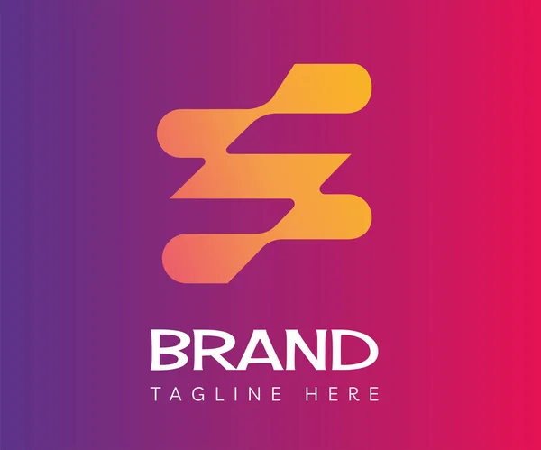 Letter Logo Icon Design Template Elements Creative Letter Logo Abstract — Vetor de Stock
