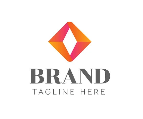 Vierkante Logo Pictogram Ontwerp Template Elementen Bruikbaar Voor Branding Zakelijke — Stockvector