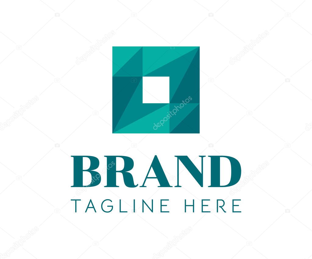 Square logo icon design template elements. Usable for Branding and Business Logos.