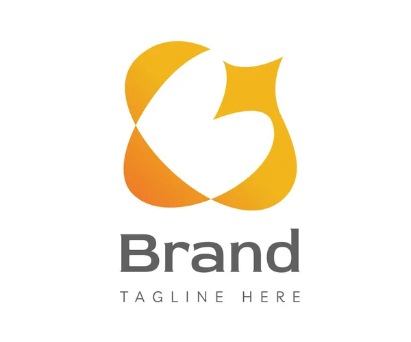Unsur Desain Ikon Logo Huruf Logo Kreatif Dengan Huruf Awal - Stok Vektor