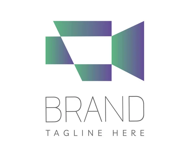 Unsur Desain Ikon Logo Kamera Dapat Digunakan Untuk Logos Branding - Stok Vektor