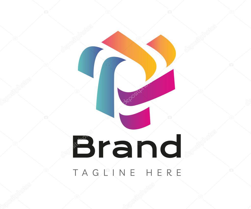 Letter T logo icon design template elements. Usable for Branding, Business and Technology Logos.