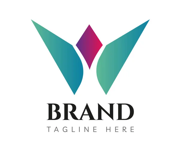 Letra Icono Del Logotipo Elementos Plantilla Diseño Utilizable Para Branding — Vector de stock