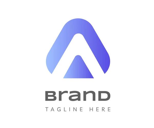 Carta Icono Logotipo Elementos Plantilla Diseño Utilizable Para Logos Branding — Vector de stock