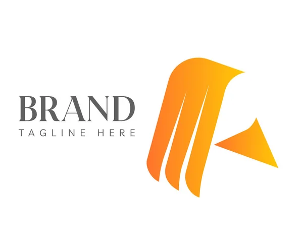 Carta Logotipo Ícone Design Elementos Modelo Usável Para Branding Logos — Vetor de Stock