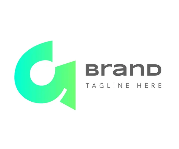 Carta Logotipo Ícone Design Elementos Modelo Usável Para Branding Logos —  Vetores de Stock